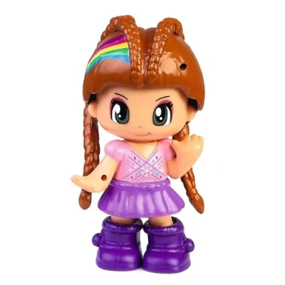 Afbeelding van Pinypon Iris Surprise 700017211 protacontainer van het kanaal, groot en openklapbaar, in doos met vakken voor verrassingsaccessoires een minifiguur