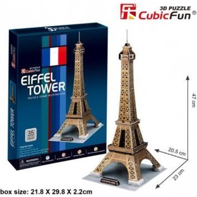 Afbeelding van 3D Puzzel Eiffeltoren 35Dlg.