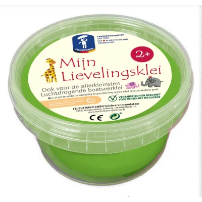 Afbeelding van Feuchtmann Mijn Lievelingsklei groen, 500gr.
