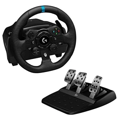 Image de Logitech G923 Ensemble volant et pédales filaire noir pour PC Microsoft Xbox One