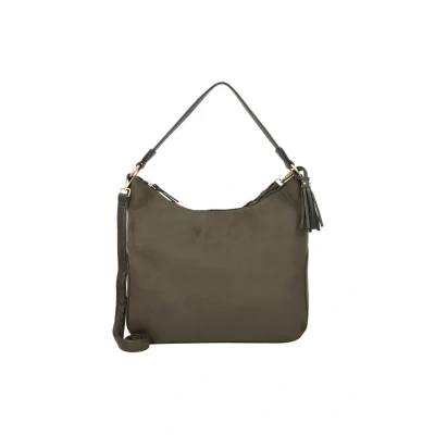 Afbeelding van Gabor schoudertas Anthea Hobo Bag Khaki olijfgroen