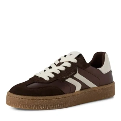 Image de Tamaris Baskets basses pour femme marron métallisé Taille 38 EU, métallisé, EU