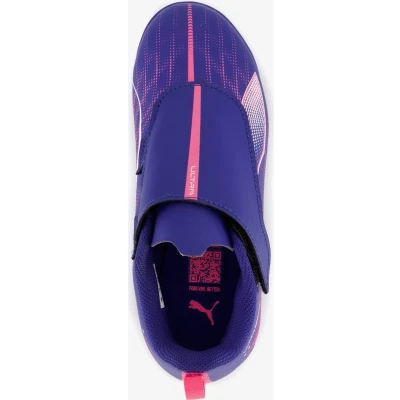 Afbeelding van PUMA Ultra 5 Play V Fg/Ag Rb Jr voetbalschoenen, uniseks, Lapis Lazuli White Sunset Glow