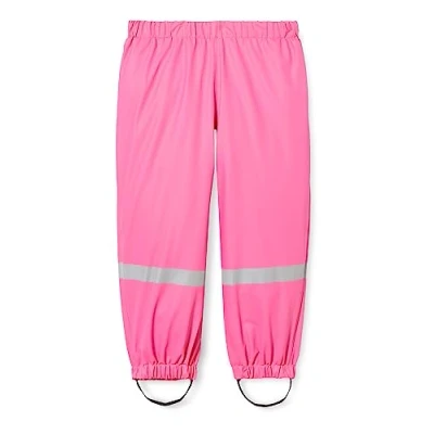 Afbeelding van Playshoes Modderbroek, regenbroek, zonder voering, uniseks, kinderen (1 stuk), Roze broek, 92