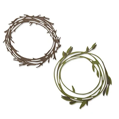 Afbeelding van Sizzix Thinlits Snijmal Set Funky Wreath