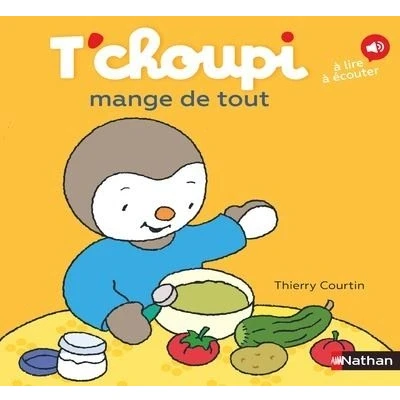 Image de T&#039;choupi mange de tout