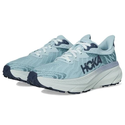 Afbeelding van HOKA Challenger 7 Trail hardloopschoenen, Dames, Maat: 42 2/3, Druzy/droplet Textiel/ synthetisch