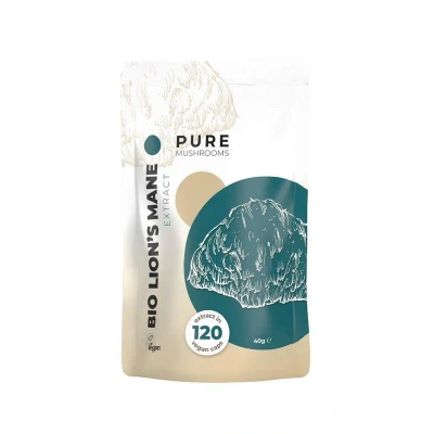 Afbeelding van Lion&#039;s Mane bio Pure Mushrooms 120 caps