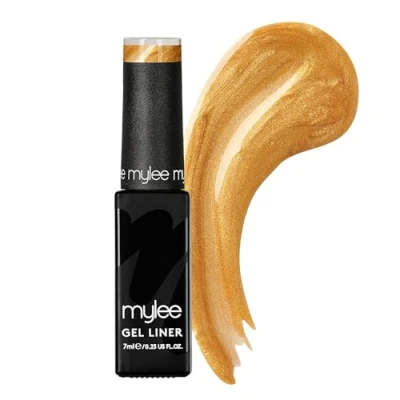 Afbeelding van Mylee Goldy Locks Gel nagellak, 7 ml, met geïntegreerde kwast voor nail art, manicure, pedicure, UV/LED, professioneel en thuisgebruik, eenvoudig duurzaam aan te brengen