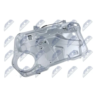 Afbeelding van Nty Raammechanisme Rechts voor Electrisch Met achterplaat Zonder elektro motor comfortfuncties EPS VW 004 VOLKSWAGEN: Golf 4, 4 Cabrio