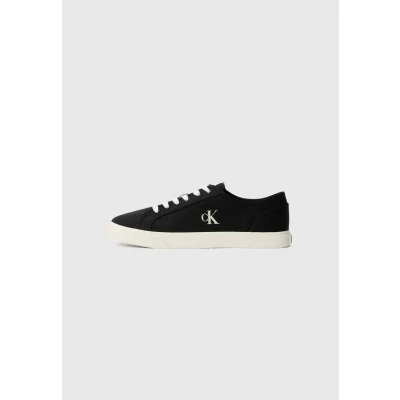 Afbeelding van Calvin Klein Jeans ESS VULC Sneakers laag, Heren, Maat: 41, Black/bright white Katoen