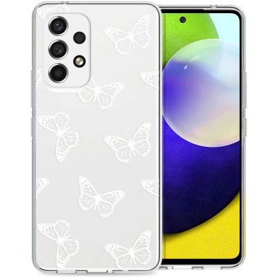 Afbeelding van iMoshion Hoesje Geschikt voor Samsung Galaxy A53 Siliconen EasyGrip Backcover Grijs