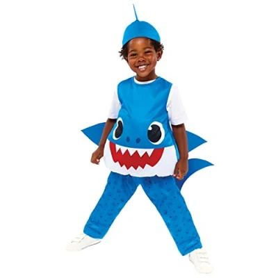 Afbeelding van Baby Shark Kostuum Peuter Blauw 2 3 Jaar