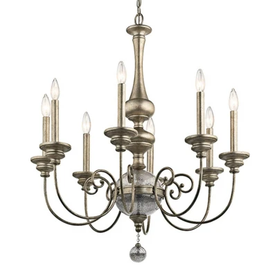 Afbeelding van Kroonluchter Rosalie 8 lamps.