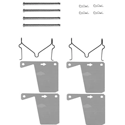 Afbeelding van DELPHI LX0028 Accessoireset, schijfremblok FORD: Capri III, Taunus, ESCORT 2