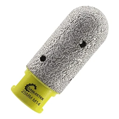 Afbeelding van Diamantfrees met vingers, 25 mm, SANLEETEK trepan, tegels voor bestaande gaten, uitbreiding, vormgeven, tegels, porselein, keramiek, marmer, graniet, kunststeen, M14 schroefdraad