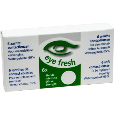 Afbeelding van Eye Fresh zachte maandlenzen 6 pack 4,50 stuks