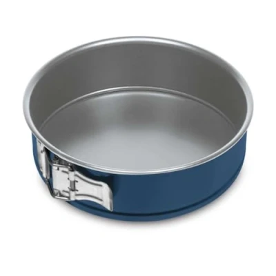Afbeelding van Guardini XBake Springvorm Cakeblik Taartvorm Cakevorm 22 cm Staal Blauw &amp; Zilver