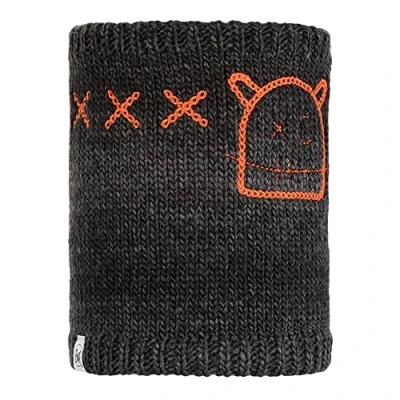 Afbeelding van BUFF® Child Knitted &amp; Polar Neckwarmer Monster Jolly Black Nekwarmer