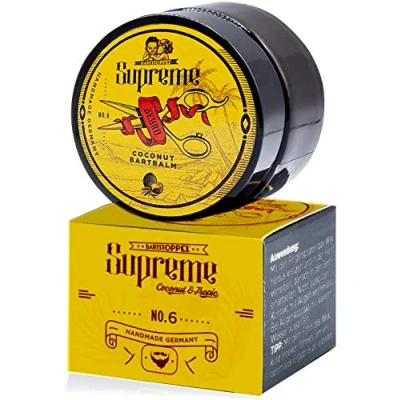 Afbeelding van originele Bartstoppel© Supreme Serie baardwas Met kokosnootgeur voor heren ● Winnaar van de arganolie, jojoba olie en ricinusolie