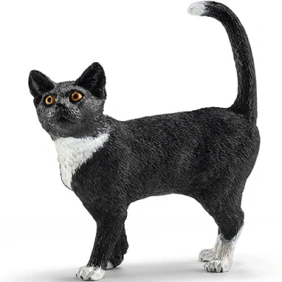 Afbeelding van Schleich Katze staand, kunststof figuur