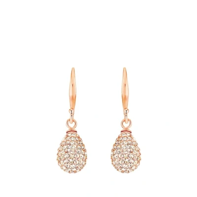 Afbeelding van Amor Oorbellen voor dames, 925 sterling Zilver, met synthetische zirkonia, 2,7 cm, zilver 925, Kristal