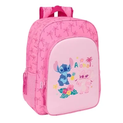 Afbeelding van Schoolrugzak Lilo &amp; Stitch Chill Roze 33 x 42 14 cm