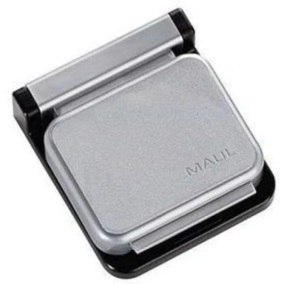 Afbeelding van MAUL Magneetclip S zilver kunststof 10 stuks 4 x 3.6 1.2 cm