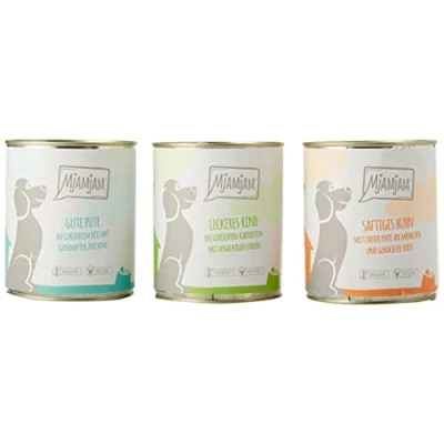 Afbeelding van MjAMjAM Dog Mixpaket blik 6x800g I
