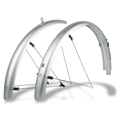 Afbeelding van SKS Bluemels Basic Spatbordenset 28&quot; 65 mm, zilver