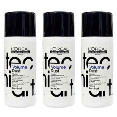 Afbeelding van L&#039;ORÉAL PROFESSIONNEL TRIO TECNI ART SUPER DUST 3X7GR VOLUME POEDER EN TEXTUUR FORCE 3