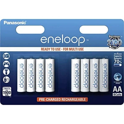 Afbeelding van 1x8 Panasonic Eneloop Mignon AA 1900 mAh