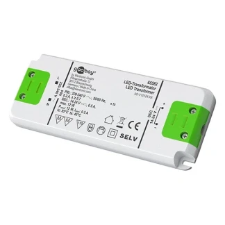 Afbeelding van Transformator 24 volt Goobay (12W, Niet dimbaar)