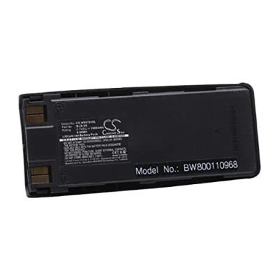 Afbeelding van vhbw Li ION batterij 1800 mAh (3,7 V) voor mobiele telefoon Nokia 6310, 6310i, 7110 zoals BLS 2, 2N, 4.