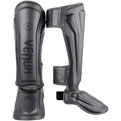 Afbeelding van Venum Elite Stand Up Shinguards Scheenbeschermer Grijs L