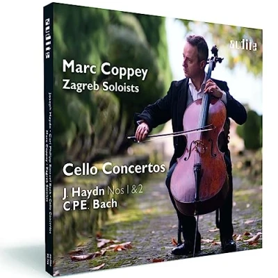 Afbeelding van Marc Coppey &amp; The Zagreb Soloists Cello Concertos By J. Haydn And C. P. E. Bach (CD)