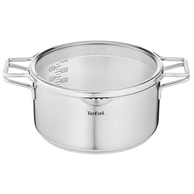 Afbeelding van Tefal Nordica Soeppan Ø24 Cm Zilver