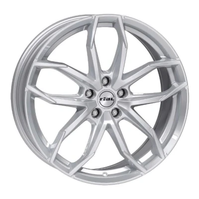 Afbeelding van RIAL 5 gat 17duim 115mm lichtmetalen Velg Lucca polar zilver LUC75745G51 0