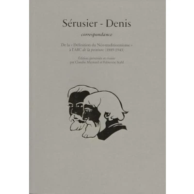 Afbeelding van SERUSIER DENIS CORRESPONDANCE