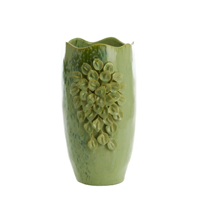 Afbeelding van Light &amp; Living Vaas AMIATA 31.5x27x50cm Groen