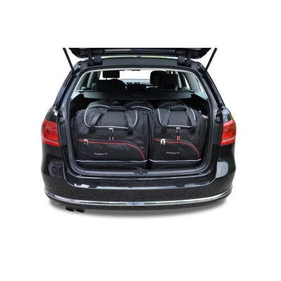 Afbeelding van Reistassen Volkswagen Passat Variant Alltrack 2010 2014 KJUST Set Van 5 Tassen