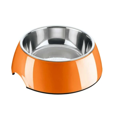 Afbeelding van Hunter Drinkbak of Voerbak Melamine Oranje
