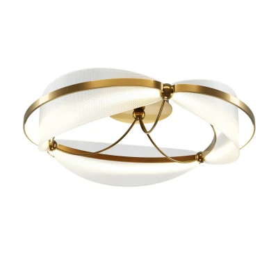Afbeelding van Maytoni Plafondlamp Breeze Messing Ø60