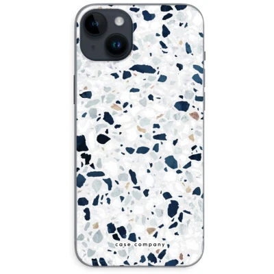 Afbeelding van Case Company® hoesje geschikt voor iPhone 14 Plus Terrazzo N1 Soft Cover Telefoonhoesje Bescherming aan alle Kanten en Schermrand