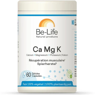 Afbeelding van Be Life Ca Mg K Capsules 60CP