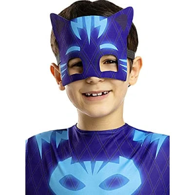Afbeelding van FUNIDELIA Catboy Masker voor jongens PJ Masks Blauw