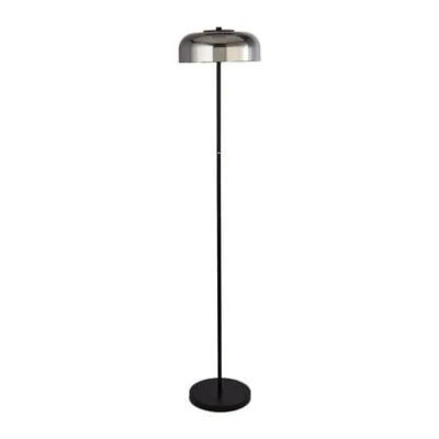 Afbeelding van LED vloerlamp Frisbee met glazen kap