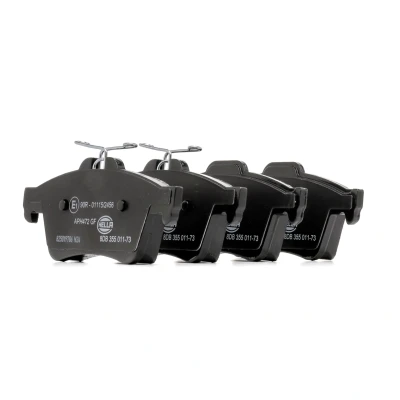 Afbeelding van HELLA 8DB 355 011 731 Remblokkenset Geschikt voor slijtage waarschuwingscontact FORD: FOCUS 2, 3, 3 Turnier, VOLVO: V40 Hatchback, C30