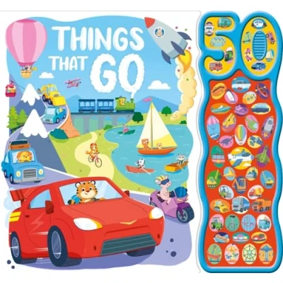 Afbeelding van 50 button sound book Things That Go