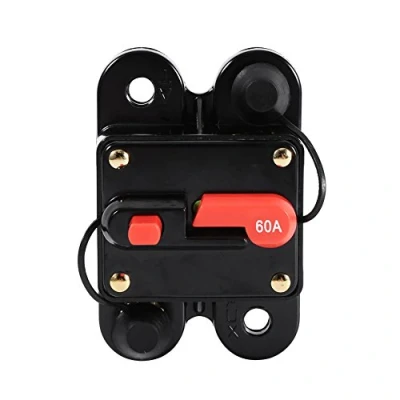 Afbeelding van Zekering Inverter Zelf Stroomonderbreker Reset voor Auto Marine Protection Boat System 12V 24V (Maat: 60A)